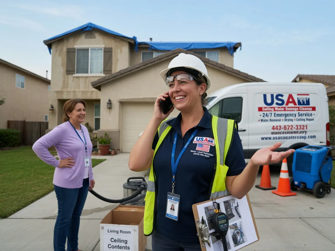 Ceiling Water Damage Restoration Chestnut, IL FAQs